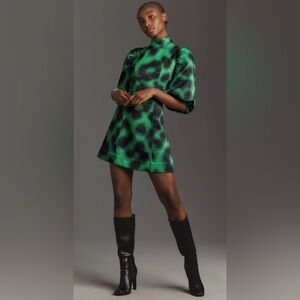 ESSENTIEL ANTWERP ELIXIR PUFF-SLEEVE MINI DRESS NWT SIZE 8